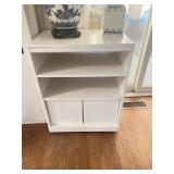 Small rolling cabinet. Lamps not included.