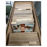 Hundreds of antique/vintage souvenir postcards