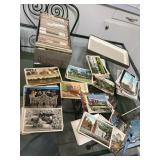 Hundreds of vintage postcards