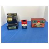 Three vintage banks, including uncle Samï¿½s three