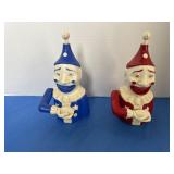 RARE! Vintage 1950s Sav-o-the clown mechanical