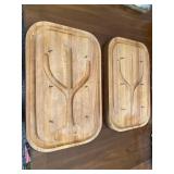 Two Bruce meat carving boards. These were new in
