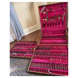 Johnnyï¿½s Gems set of bronze and wood flatware