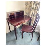 Small writing desk.