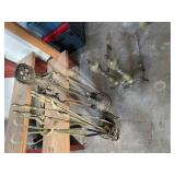 Brass fireplace accessories