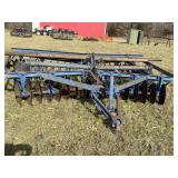 Three point blue disc