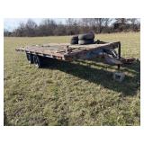 Flatbed trailer have title