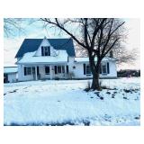 10 AC., 3 BR Fixer-Upper & Pole Barns