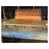 Very heavy 24ï¿½ x 12ï¿½ steel piece with wood