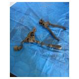 Antique reloading, crimper, and antique pliers