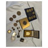 Vintage GENOT pendant watch, Rho-Jan compact,