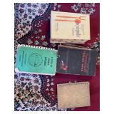 4 Very old cookbooks