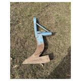 Single bottom plow attachment