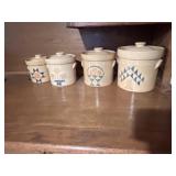 Pfaltgraff MAFA series set of 4 canisters. No