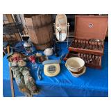 Vintage and other items. The flatware is William