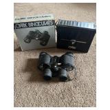 OPTEX binoculars with case and box