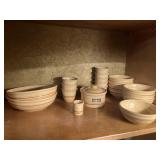 Vintage pfaltgraff village butter bowl, desert