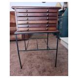 Antique flat file printers