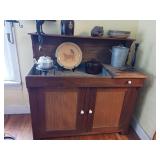 Antique dry sink