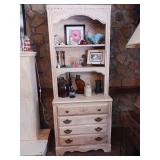 4 drawer chest with hutch