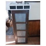 Cabinet with 10 front small white storage