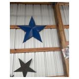 Metal star decor