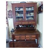 Antique wooden possum belly Baker