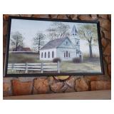 "Sunday Go To Meeting" wall art 26 x 42 inch. by