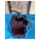 Vintage antique coffee grinder Stonebridge patent