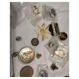 Masonic pins and misc.