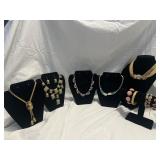 Costume jewelry. Some vintage