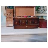 Sewing box and other as shown