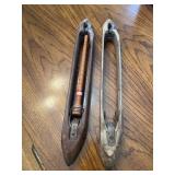 Antique loom shuttles