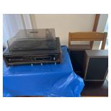 Vintage Montgomery Ward stereo eight track player