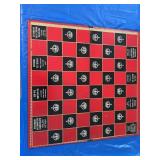 Vintage standard oil checkerboard