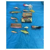 Vintage fishing lures