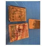 Three old childrenï¿½s books, including feathered,