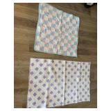 2 old baby quilts
