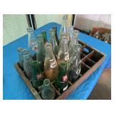 Soda bottles various includes eight Mountain Dew,