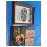 Vintage items including pick nanny freeze signed