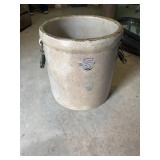 Number five crock has a few hairline cracks