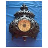 Antique Deemer cast iron stove alarm clock. Needs