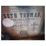 Vintage wall clock made by Seth Thomas in
