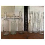 6 vintage bottles incl. white eagle bottling P&R,