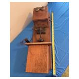 Antique Stromberg-Carlson wall mount telephone