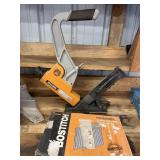 Bostitch floor stapler and staples