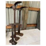 Antique cobblers shoe repair stands