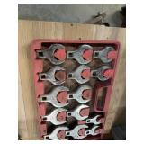 14 piece jumbo crow foot wrench set