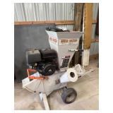 Brush master two way feed chipper shredder. Model