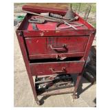 Rolling tool chest and tools as shown. Snap on